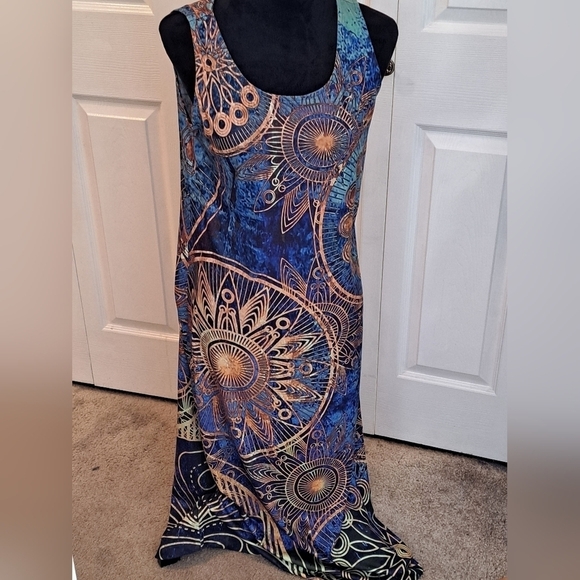 Just Fashion Now Sleeveless T Shirt Maxi Dress  Size M - Picture 6 of 7